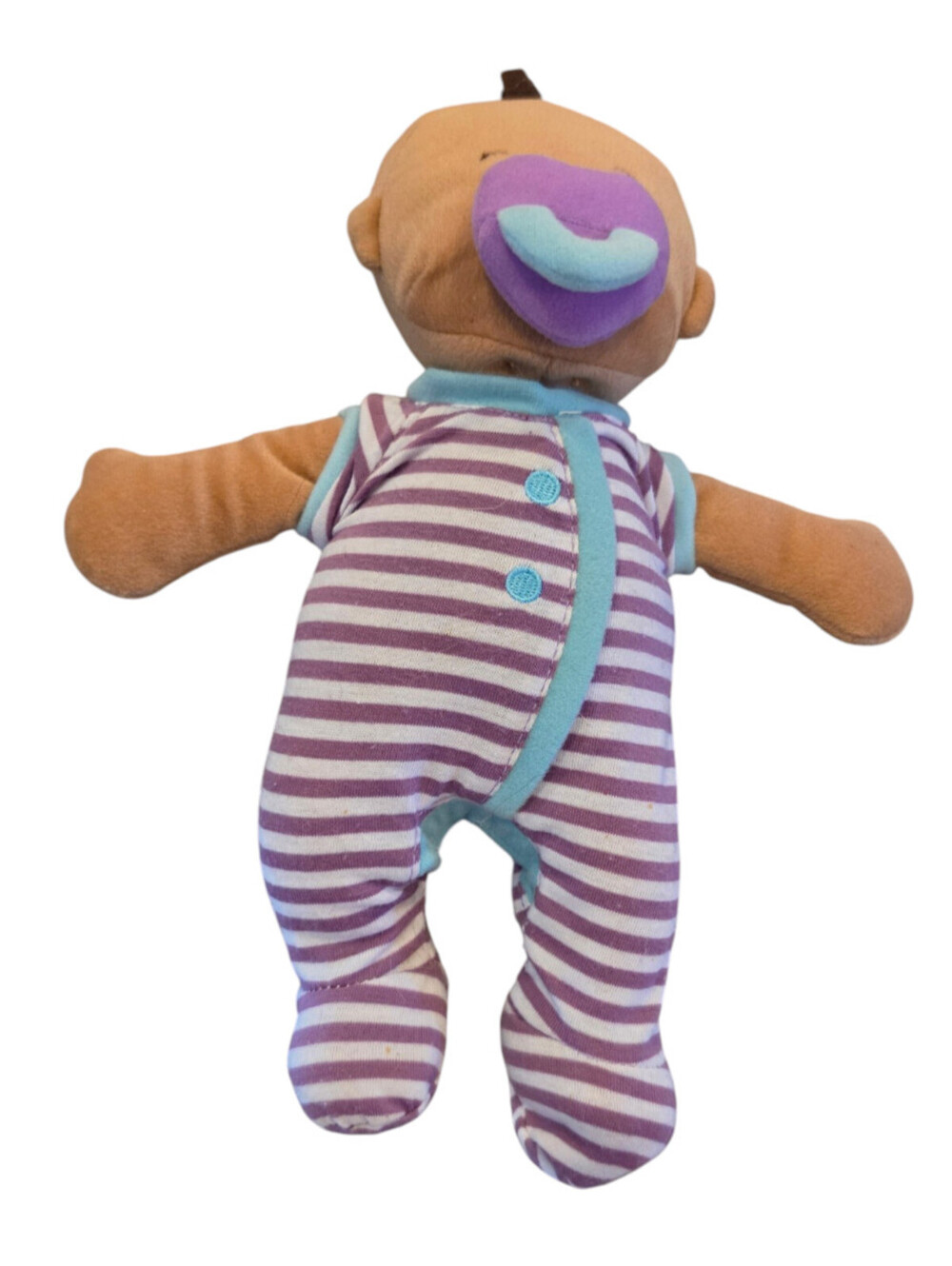 Manhattan Toy Company Plush Wee Baby Stella Doll w/ Magnetic Pacifier